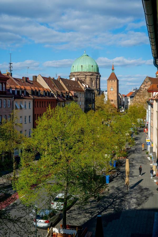 Am Spittlerturm Appartement Neurenberg Buitenkant foto